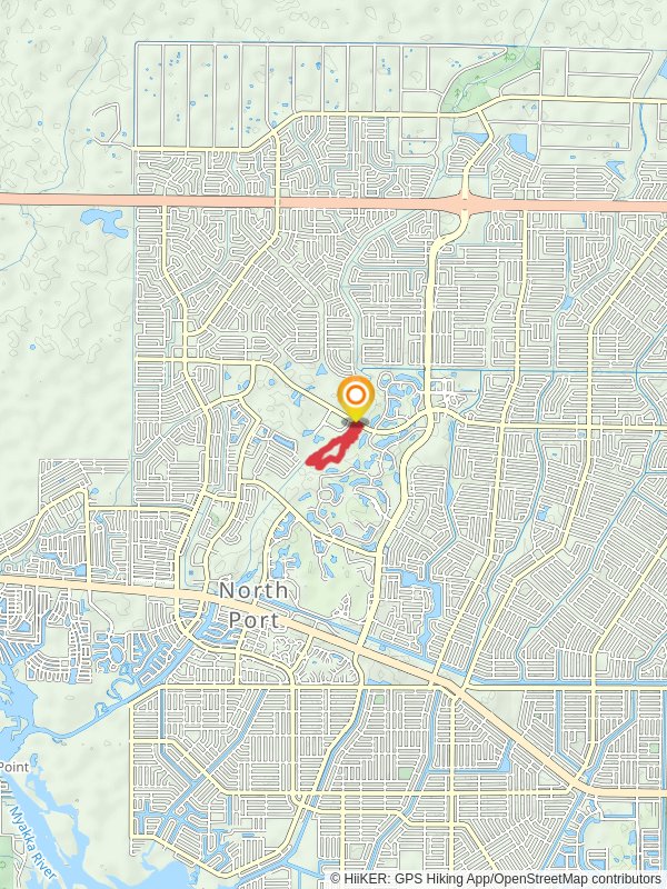 Big Slough Loop mobile static map