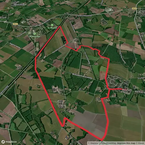 Molenbeek Weg and Twente Fleringen Paarse Route
