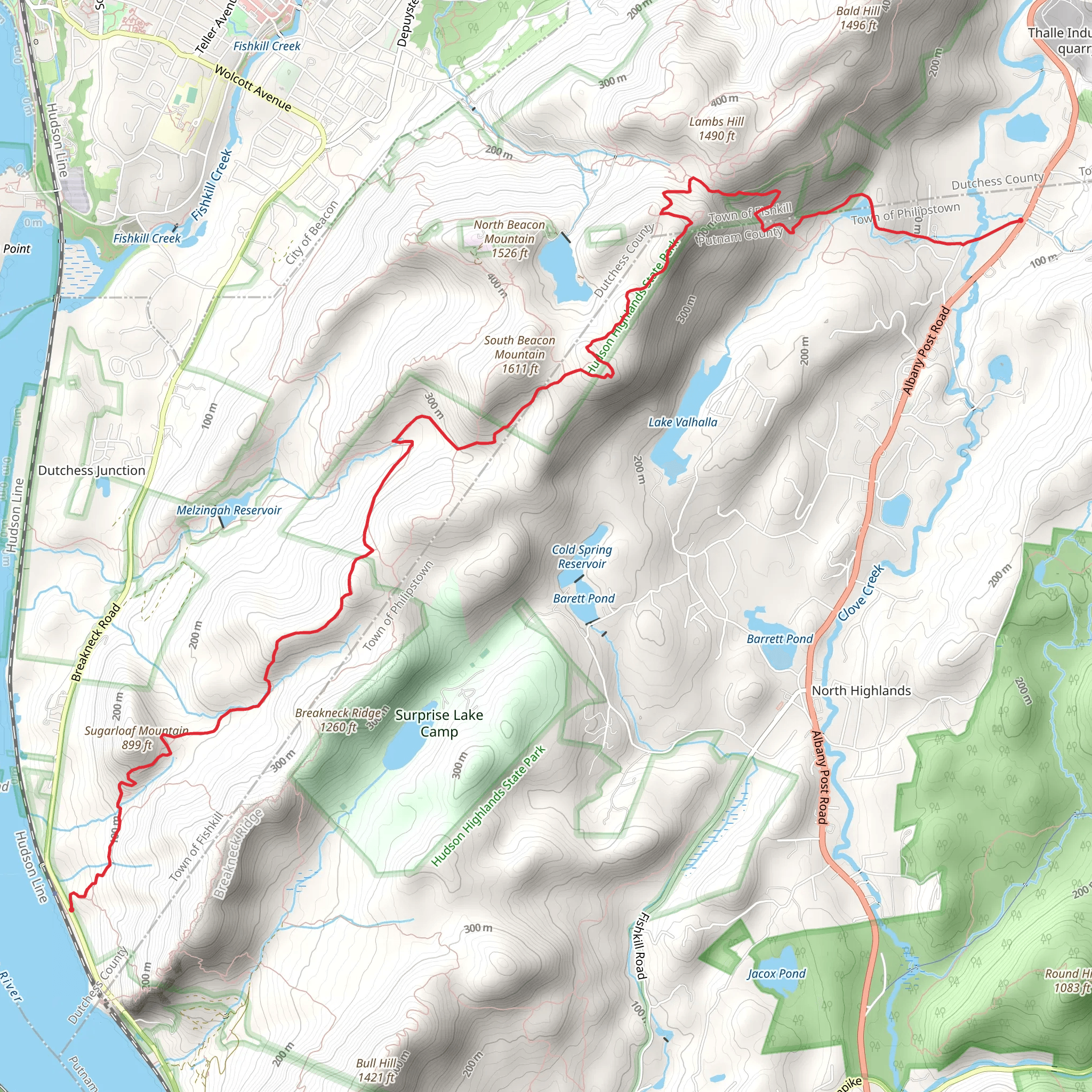 Wilkinson Memorial Trail - Yellow mobile static map