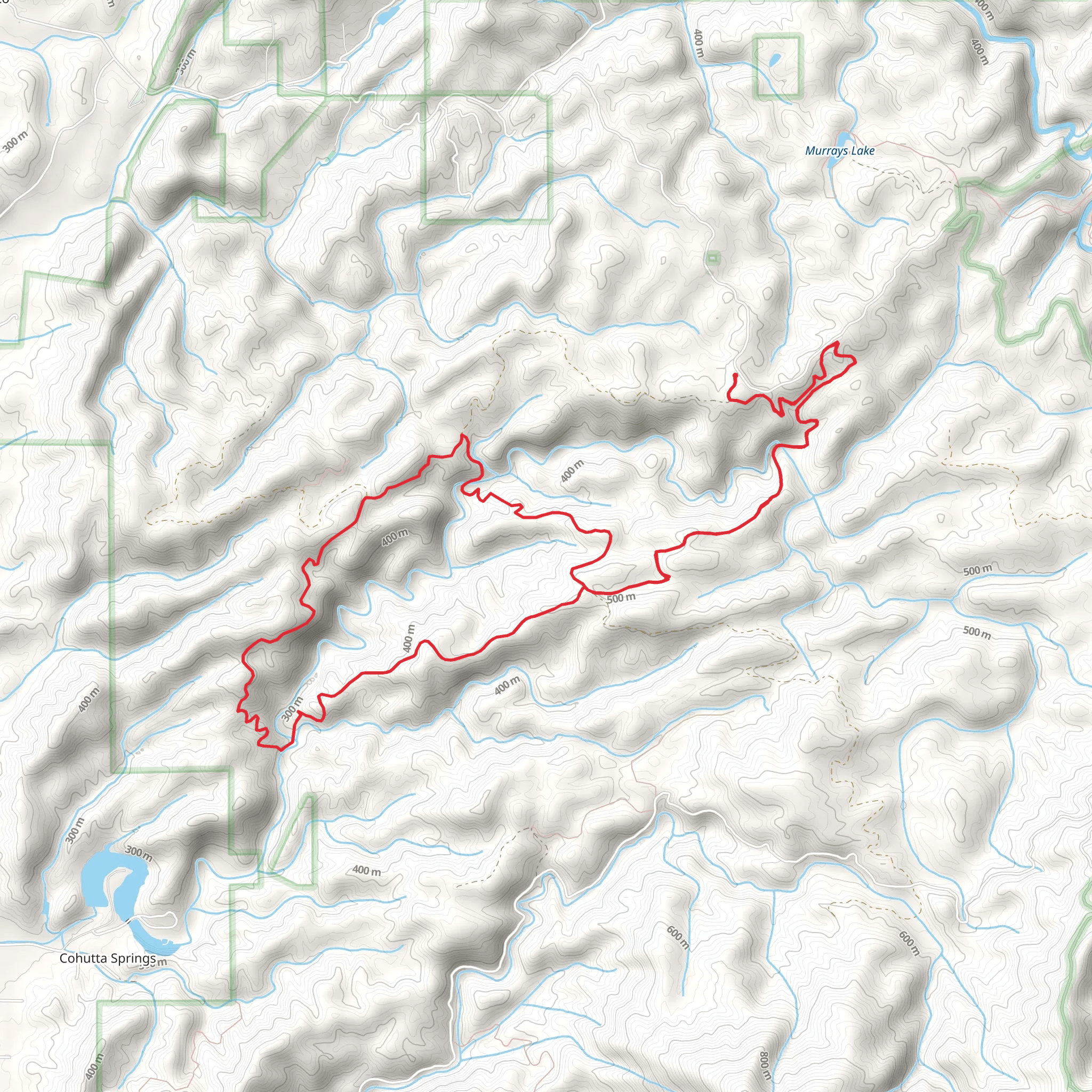 Sumac Creek Loop mobile static map