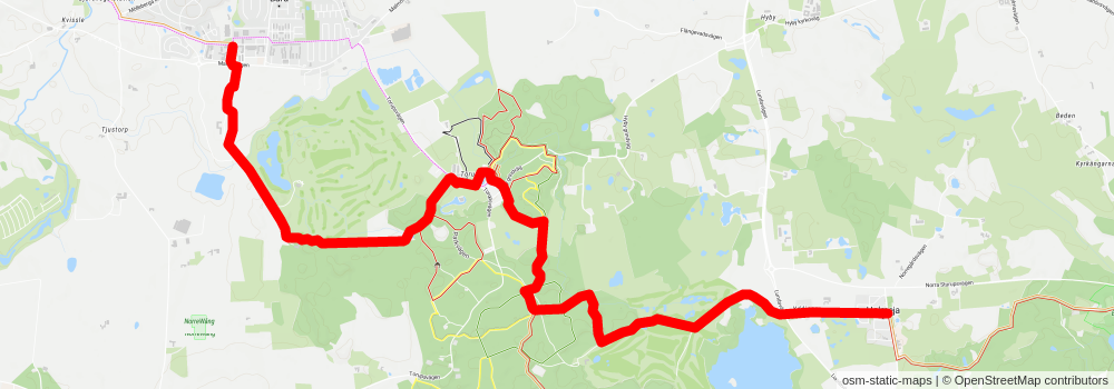 Skåneleden 2 stage 10 Map