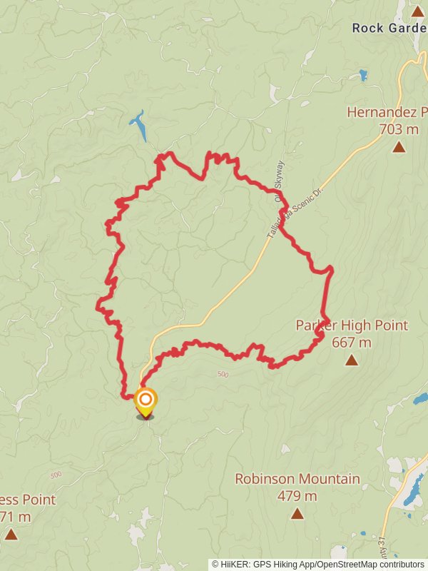 Pinhoti Trail Loop via Adams Gap