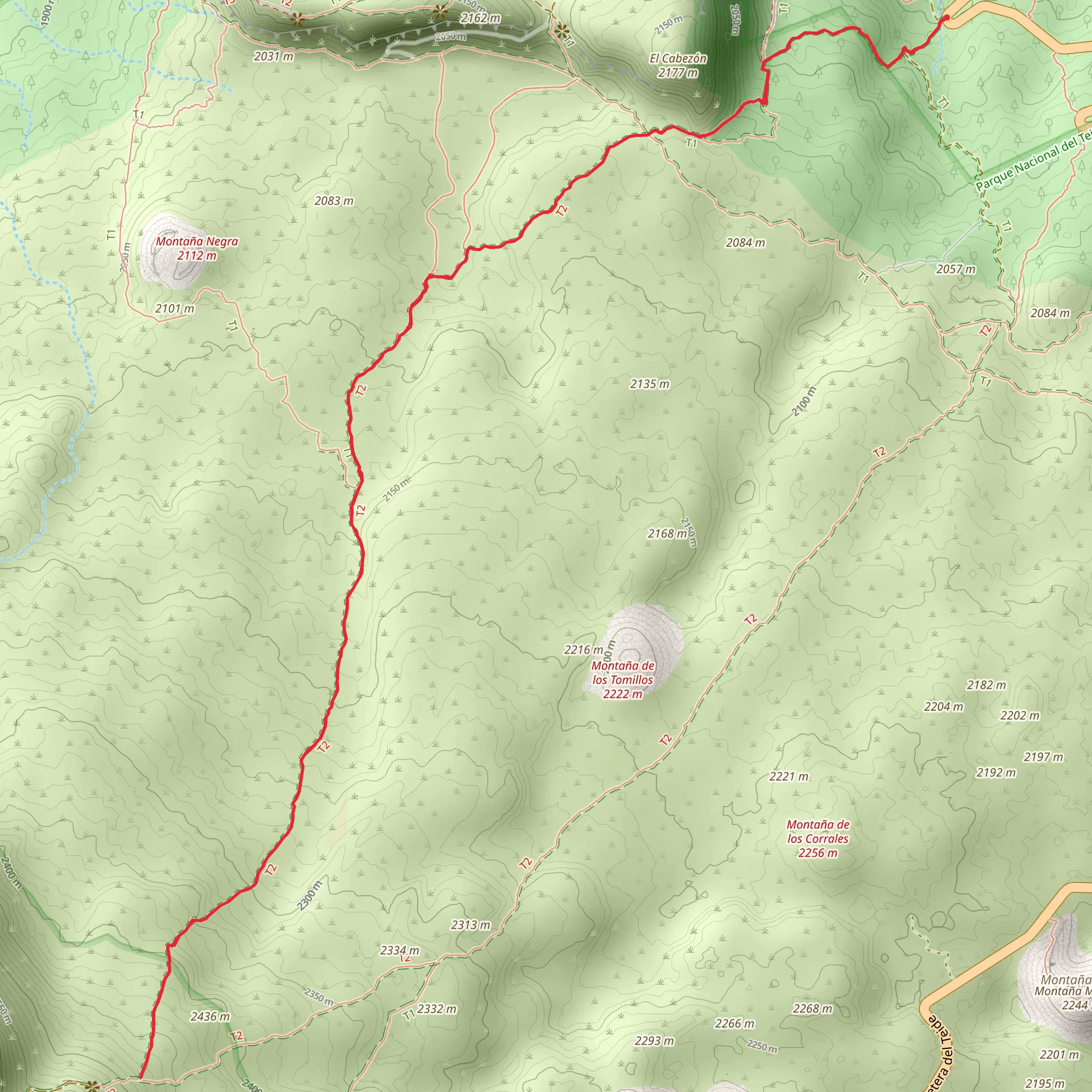 Lomo Hurtado mobile static map