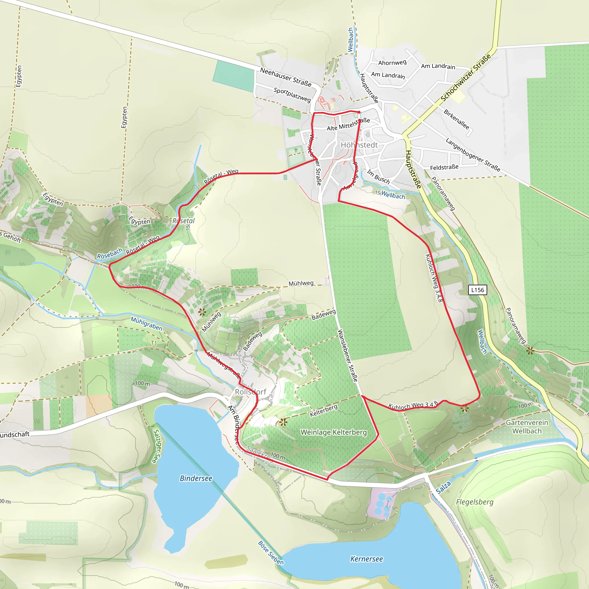 Höhnstedt 2 Loop mobile static map