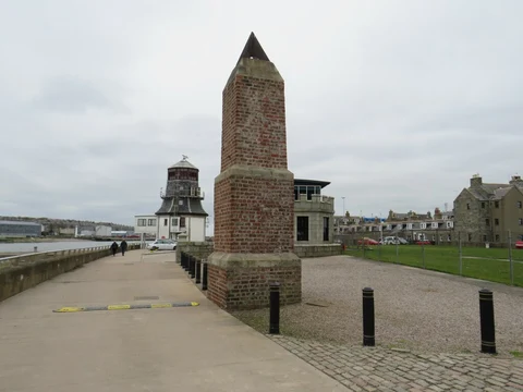 An image depicting the trail Formartine and Buchan Way and its surrounding area.