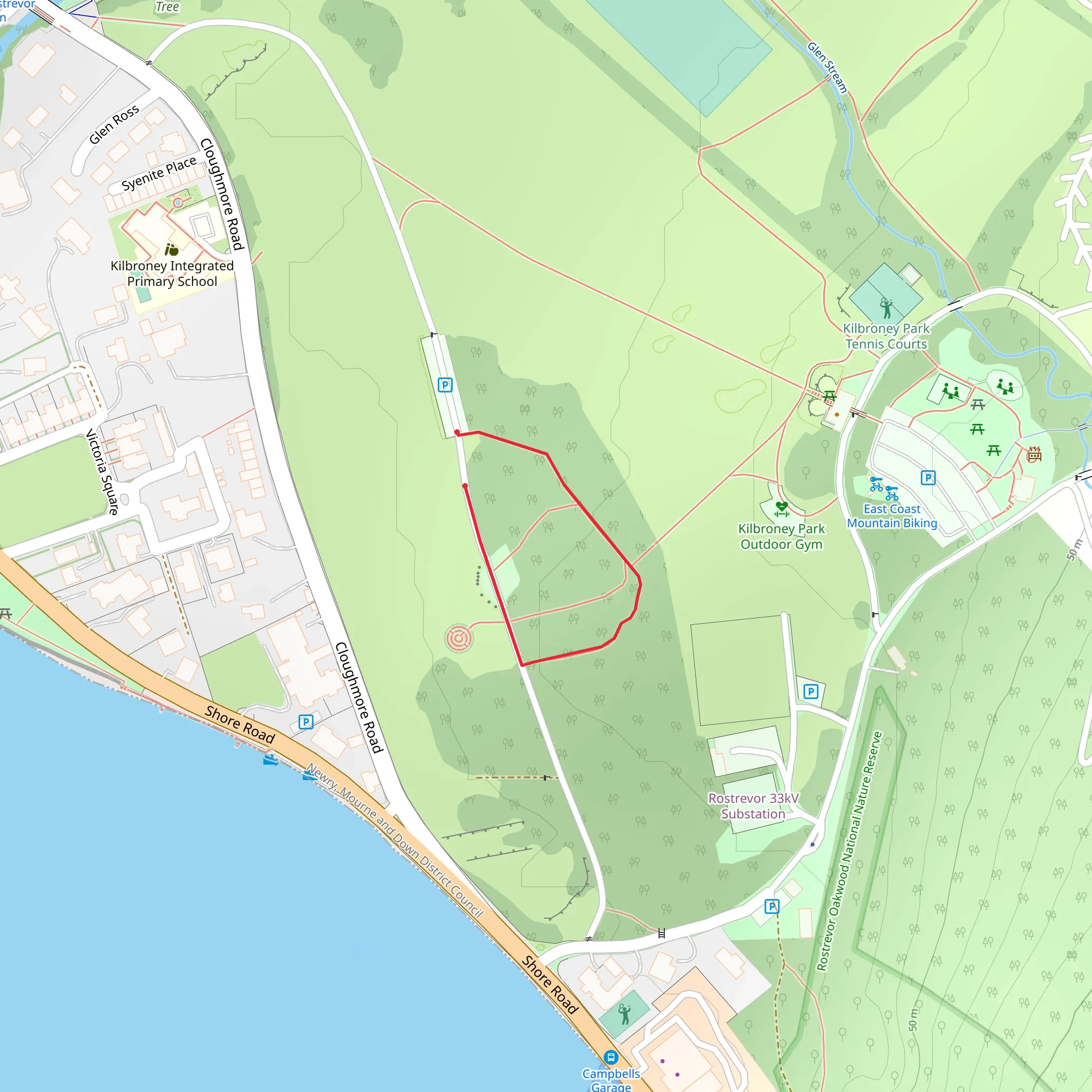 The Narnia Trail mobile static map