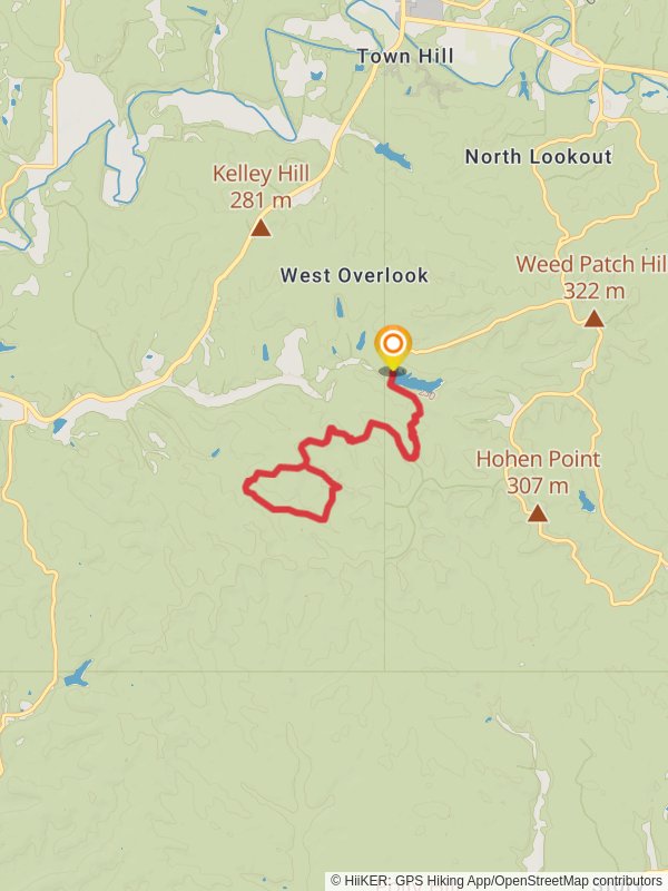 Trail 7 and 9 Loop - Ogle Lake