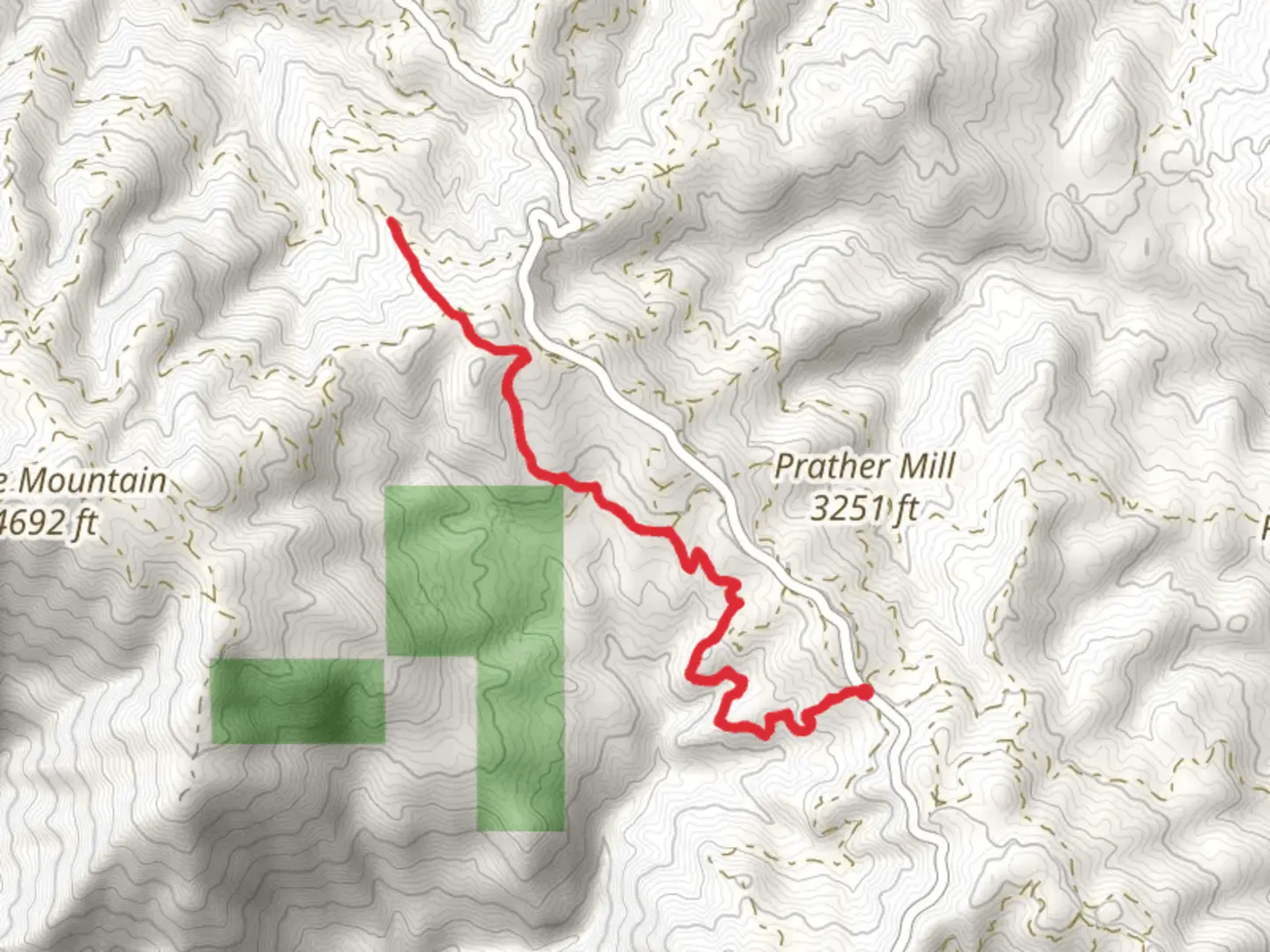 An image depicting the trail Elk Mountain Trail and its surrounding area.