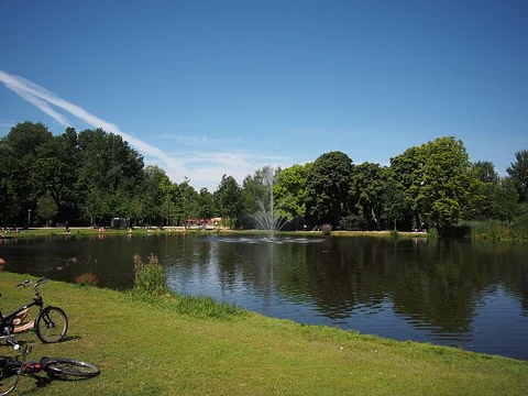 Grote Vijver, Spiegelvijver Zuid, Zypendaal and Belvedere Loop