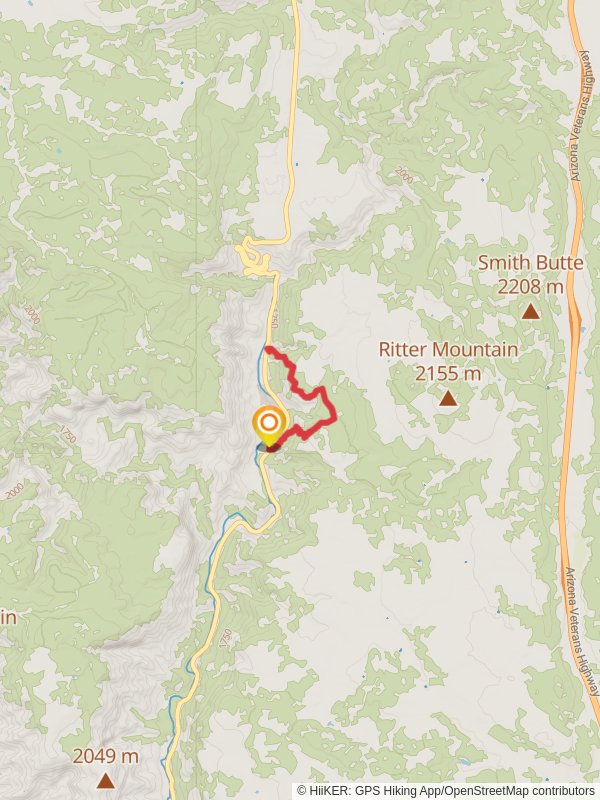 Cookstove and Harding Springs Trail