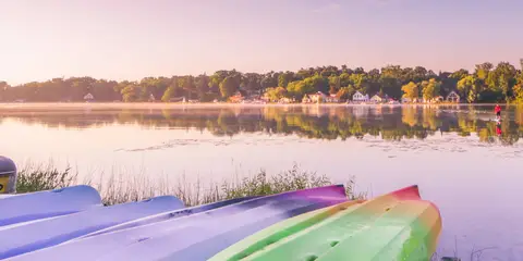 An image depicting the trail Potawatomi Trail and its surrounding area.