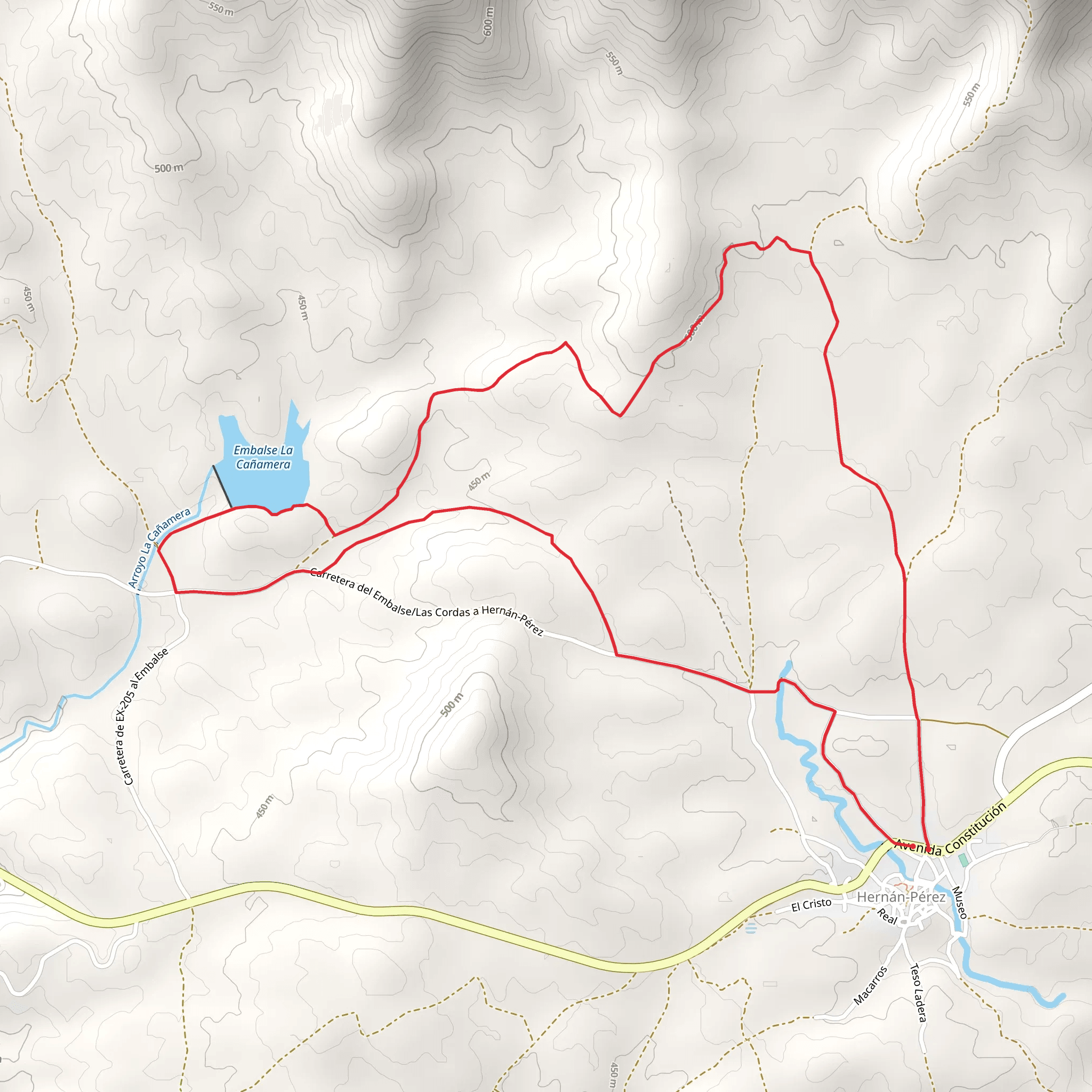 Hernán Pérez Dam - Dolmen del Matón SL CC 203 mobile static map