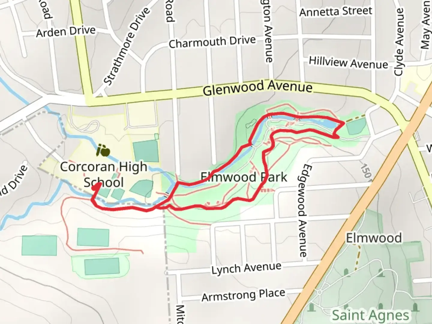 An image depicting the trail Furnace Brook Loop and its surrounding area.