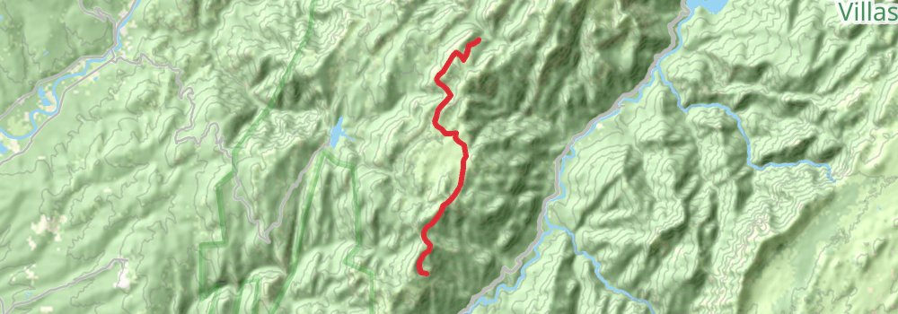 GR 247 Bosques del Sur - Andalucía stage 13 Map