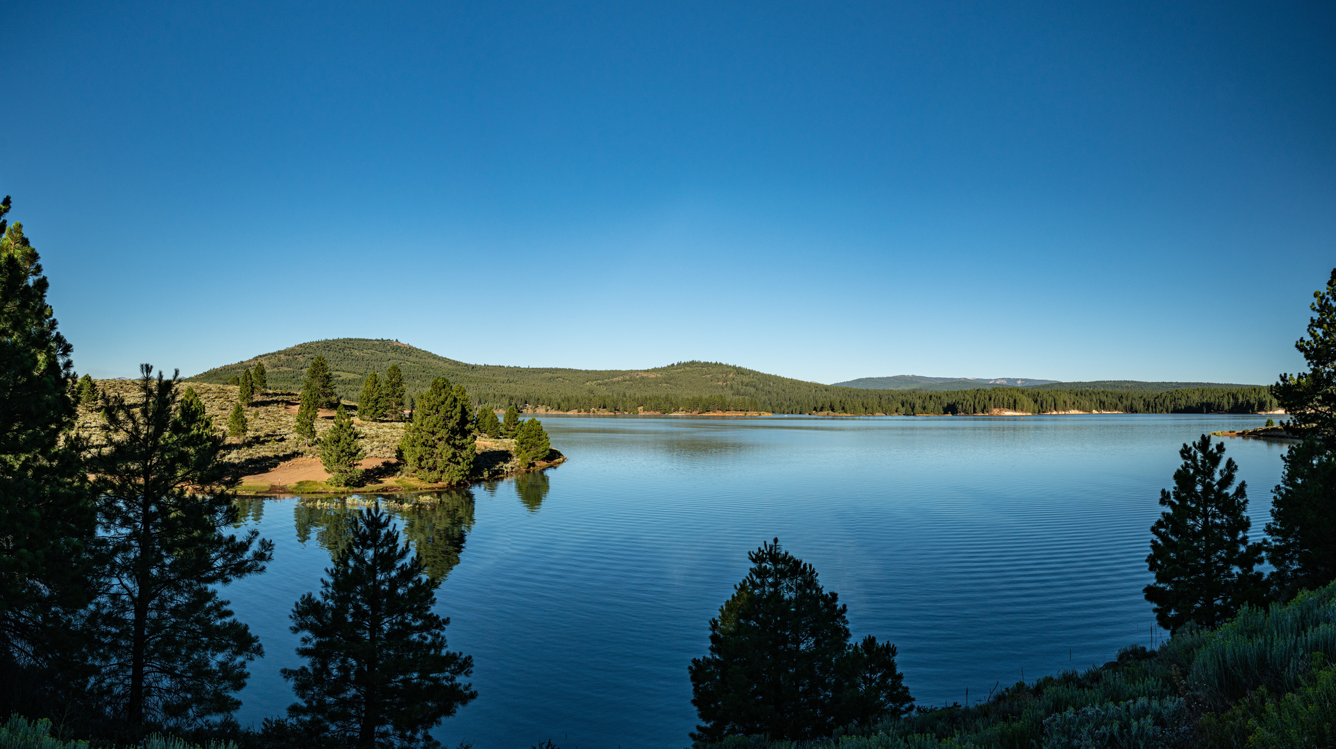 An image depicting the trail Walk to Stampede Reservoir and its surrounding area.