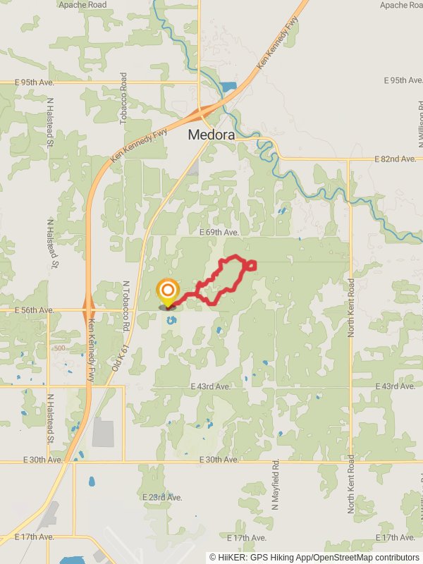 Sand Hills State Park Loop - East