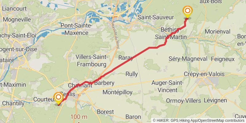 GR 12 - France alt 2 Map