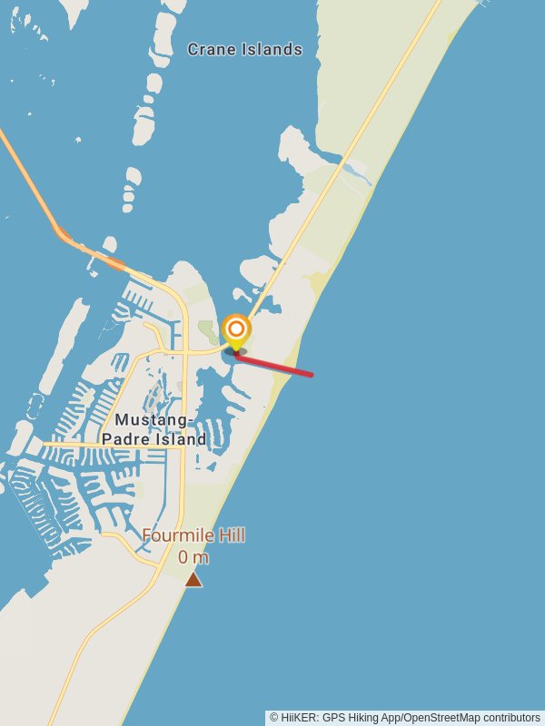 North Jetty via Packery Channel