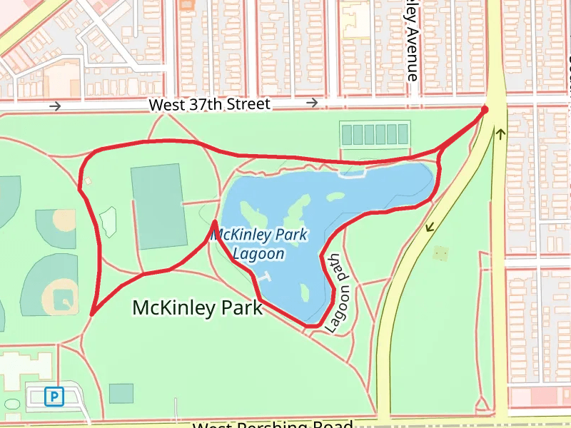 McKinley Park Lagoon Loop