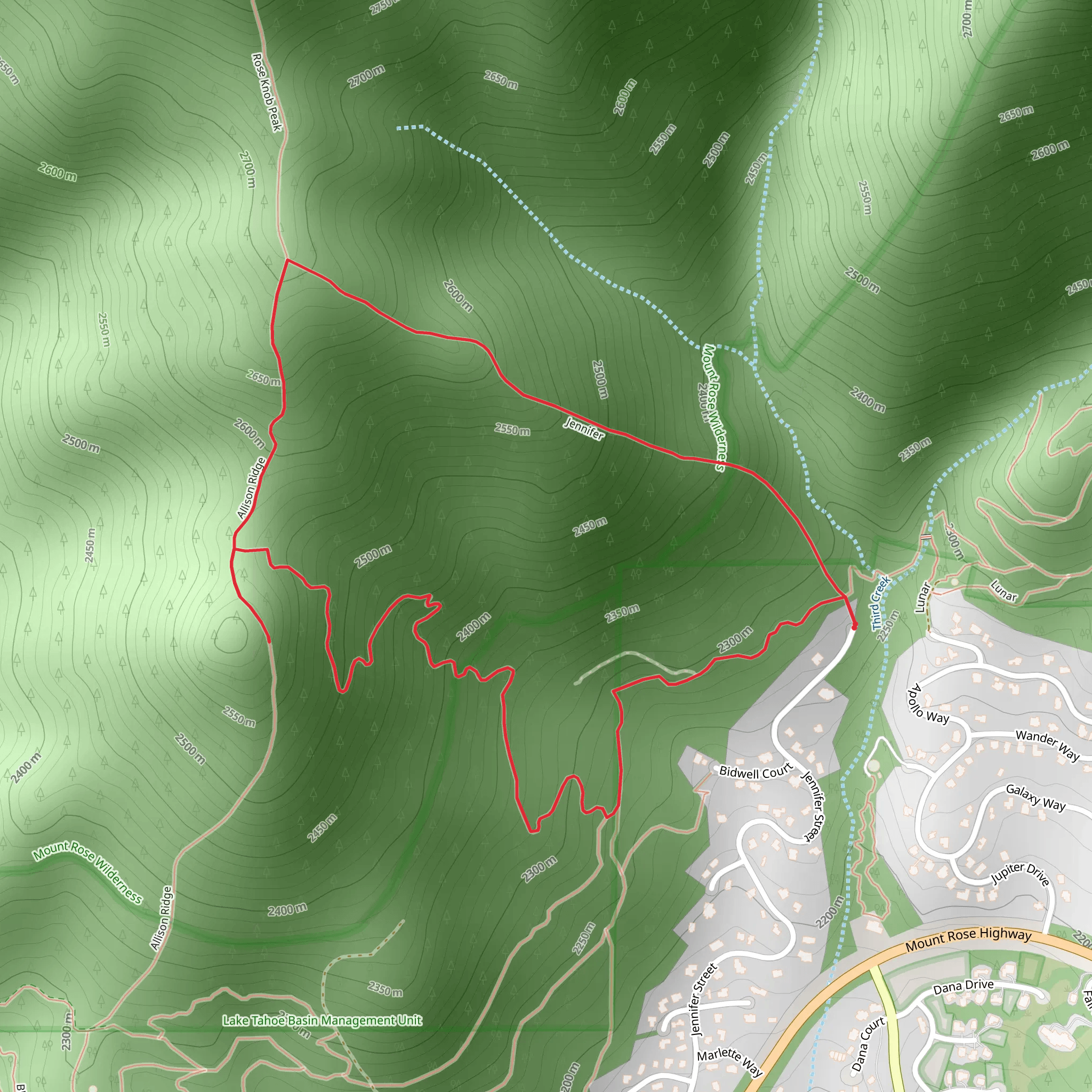 Jennifer Loop mobile static map