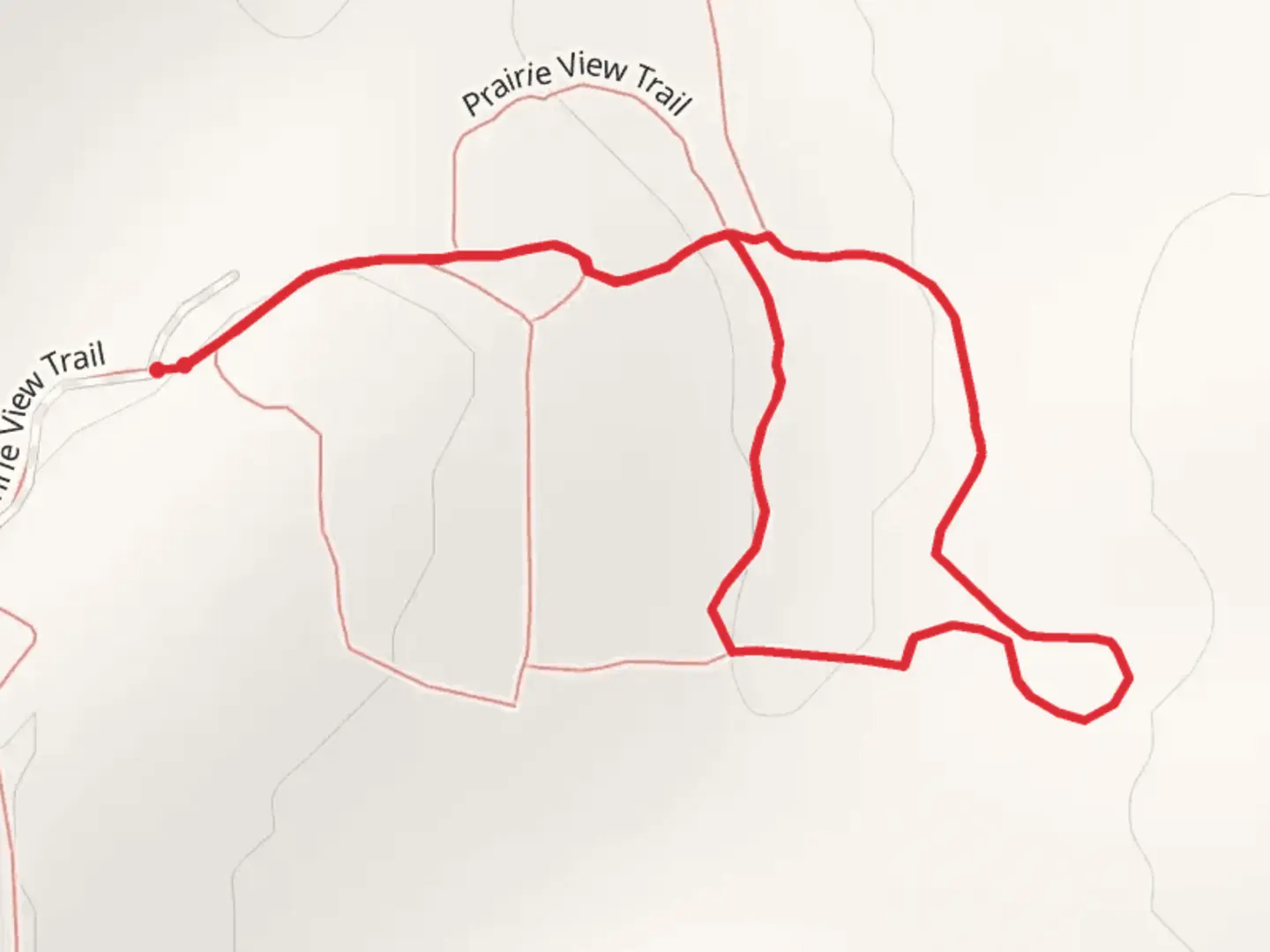 An image depicting the trail Spring Brook Trail Loop and its surrounding area.