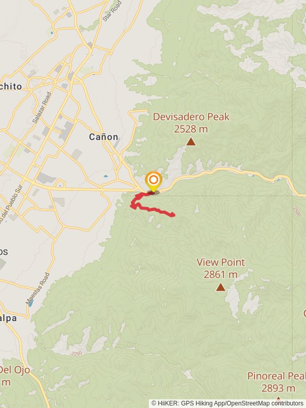 South Boundary Trail Out and Back