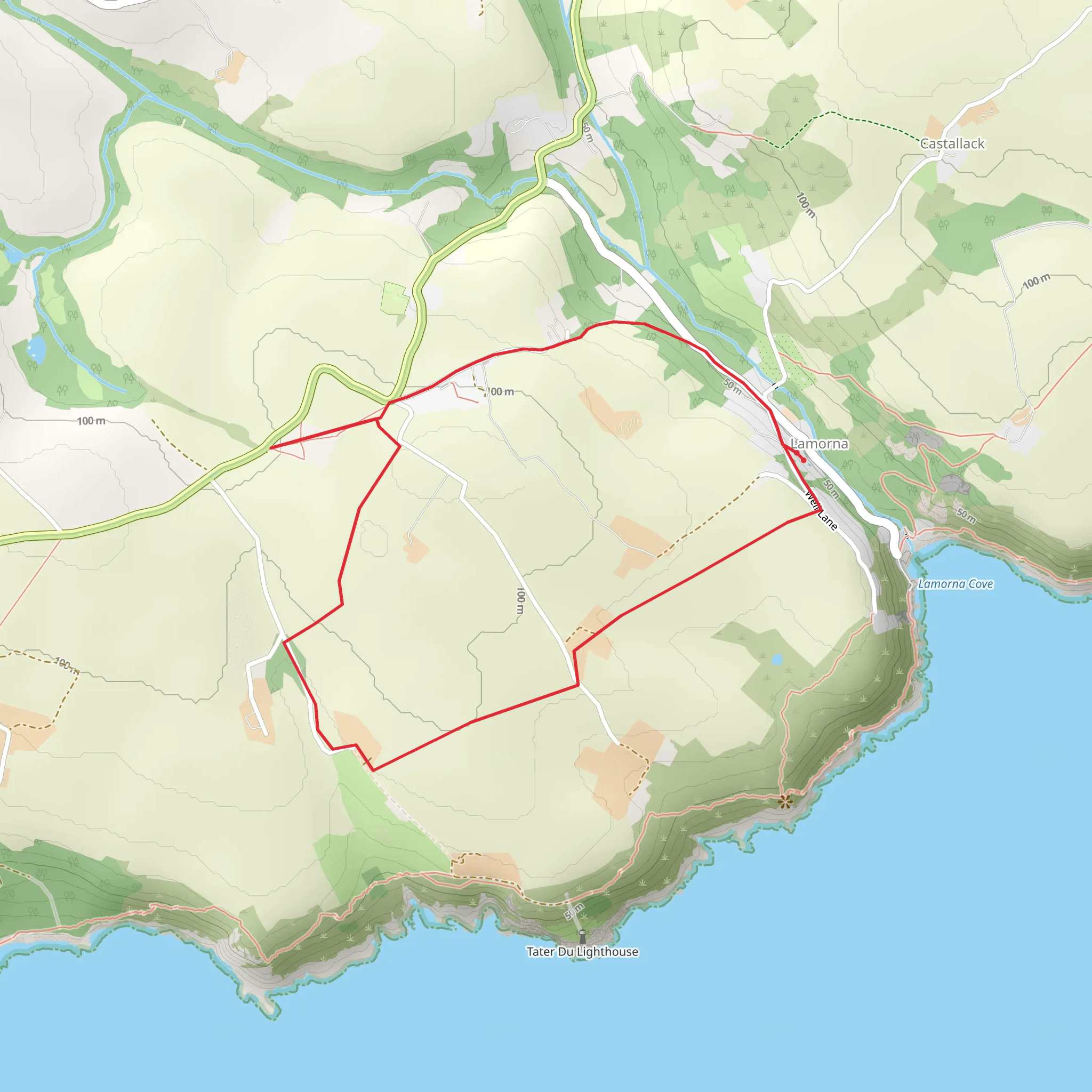 The Cove - Merry Maidens Walk mobile static map