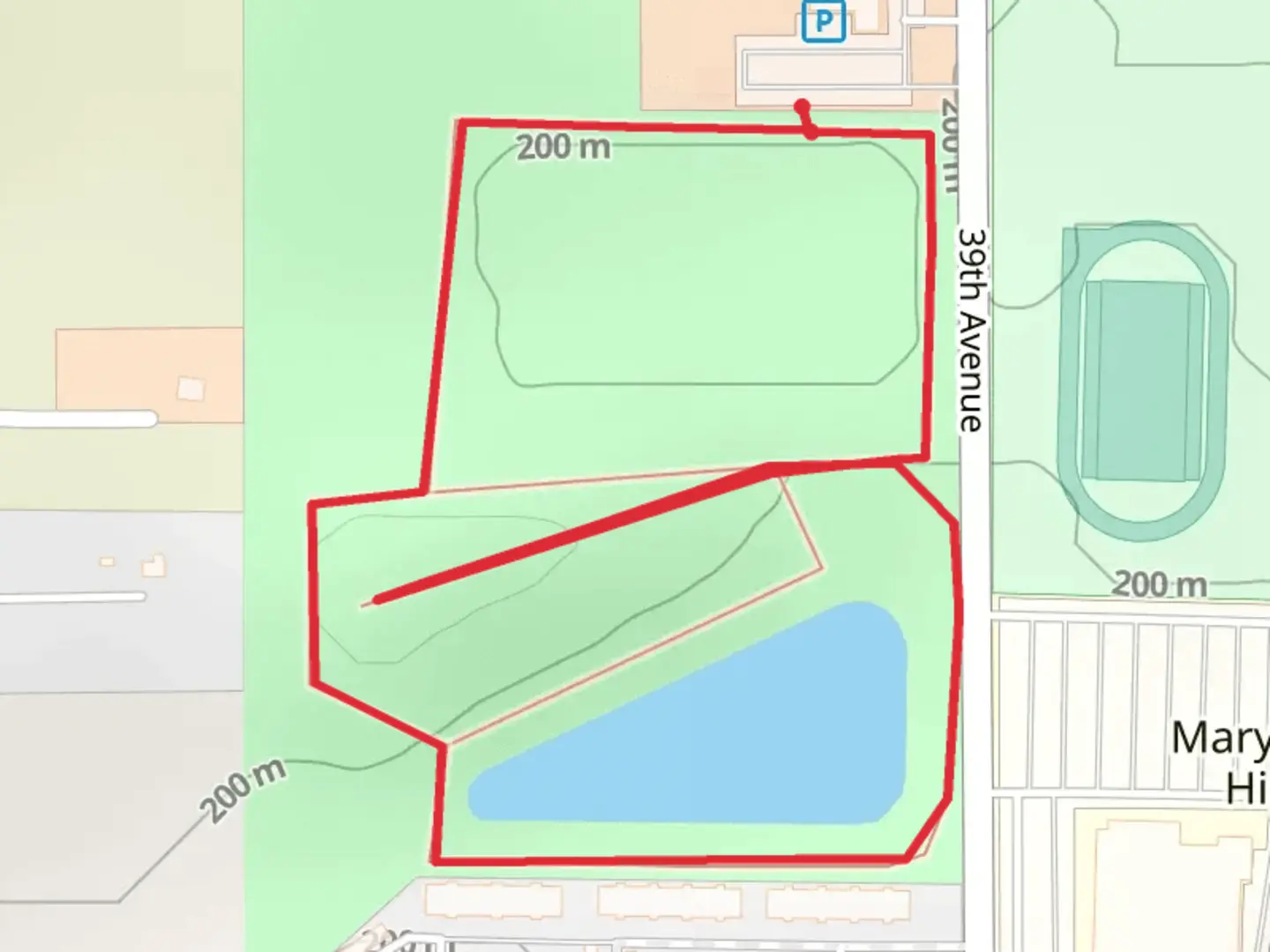 An image depicting the trail Pike Creek Loop and its surrounding area.