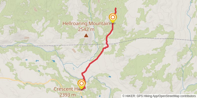 Coyote Creek Trail stage 2 Map