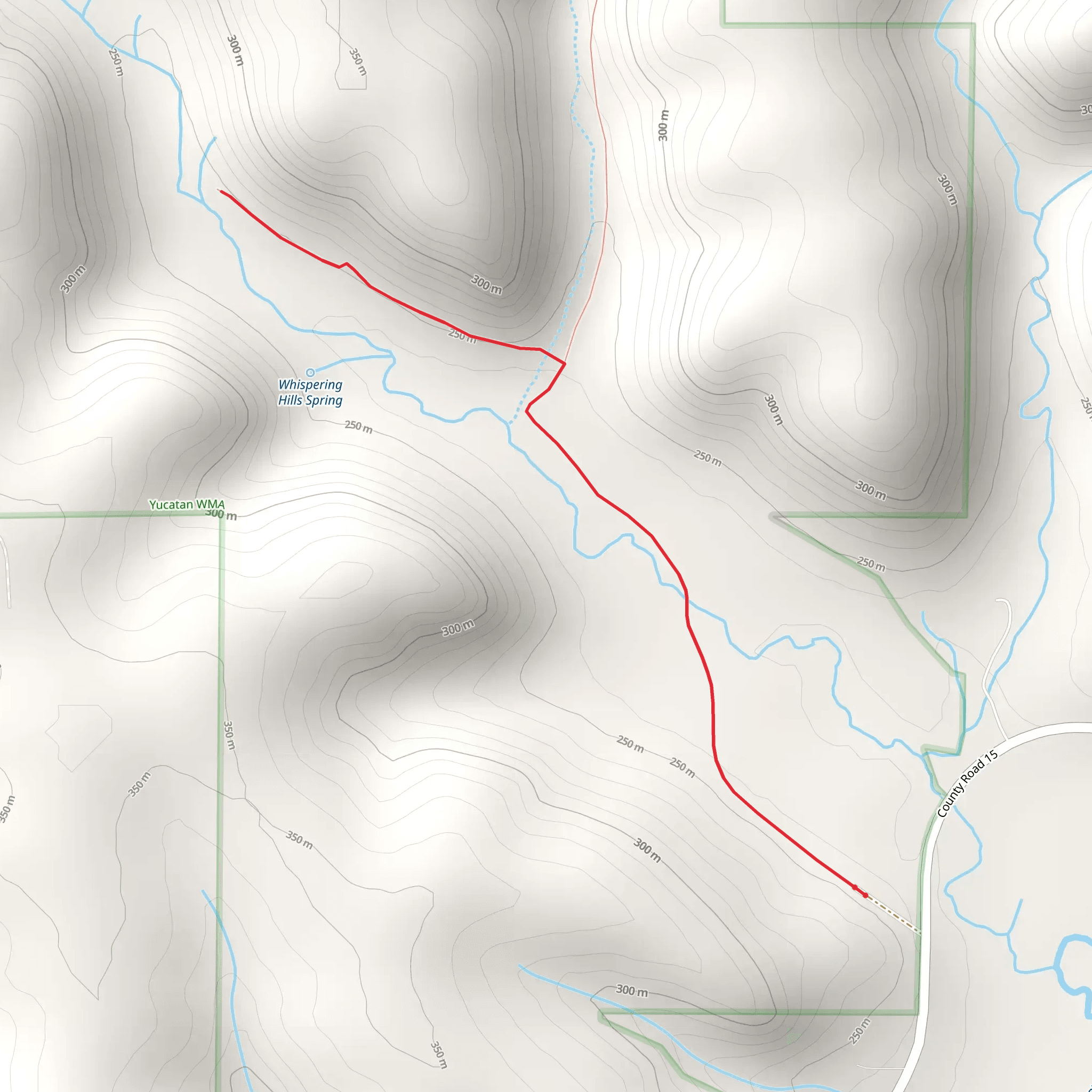 Resident Camp Road Walk mobile static map