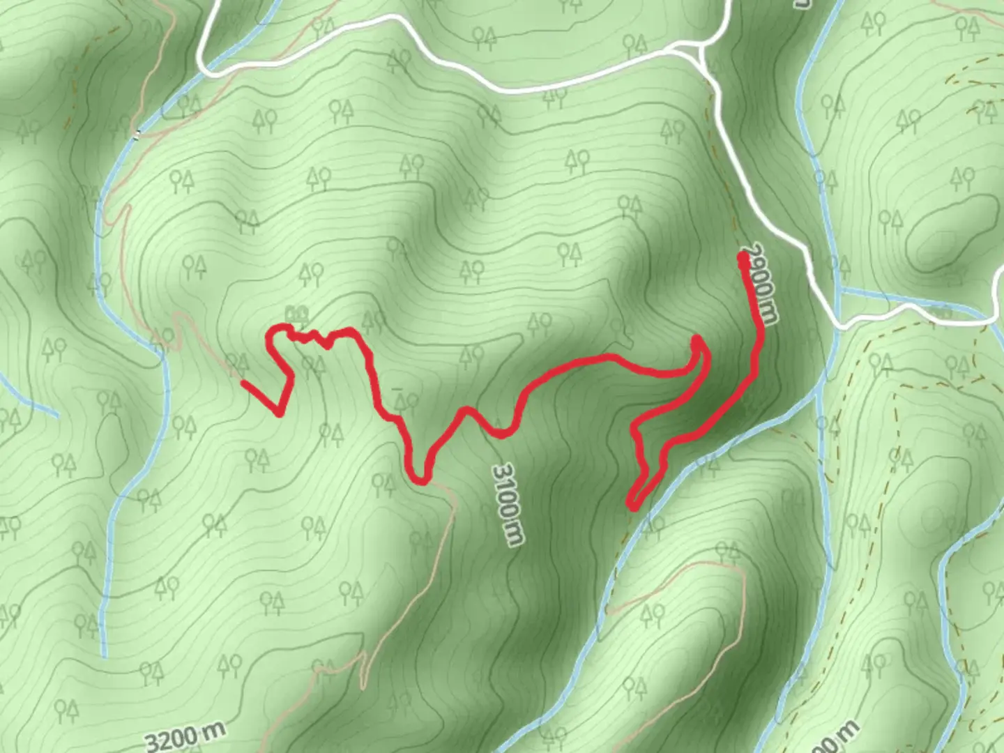 An image depicting the trail Upper Elk Creek Trail and its surrounding area.