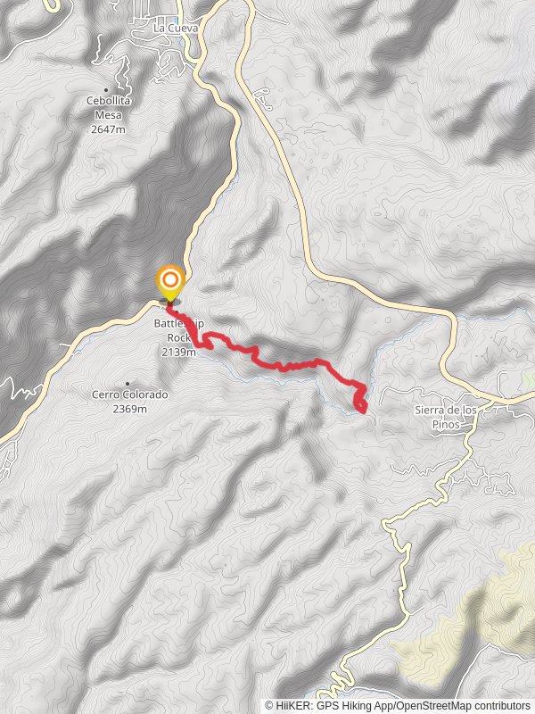 Jemez Falls Loop via East Fork Trail