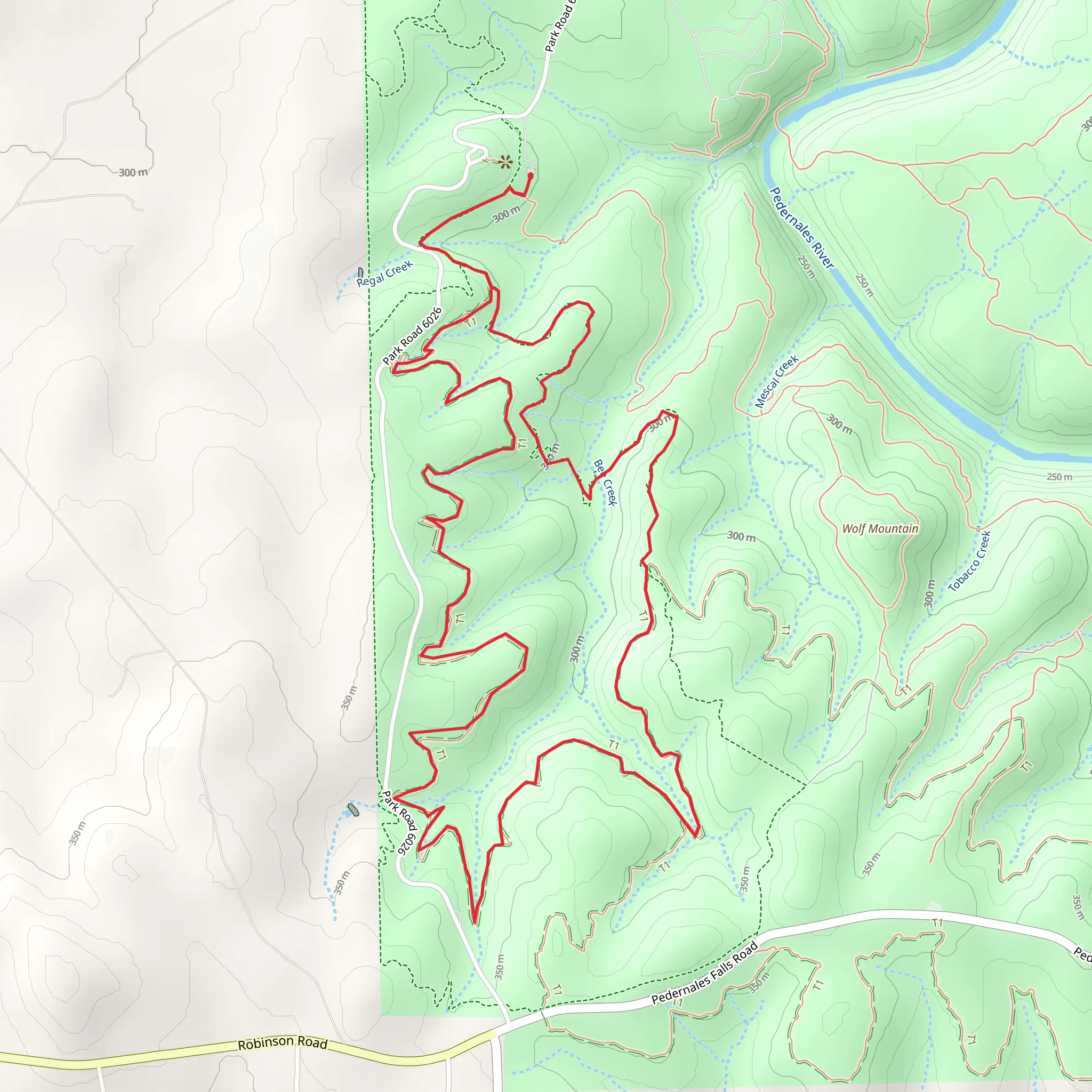 Juniper Ridge and South Equestrian Loop Trail mobile static map