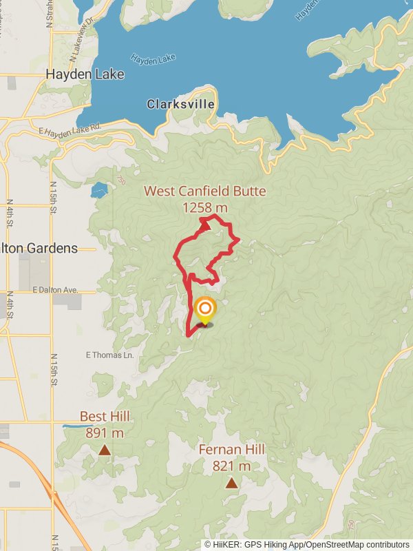 West Canfield Butte Loop