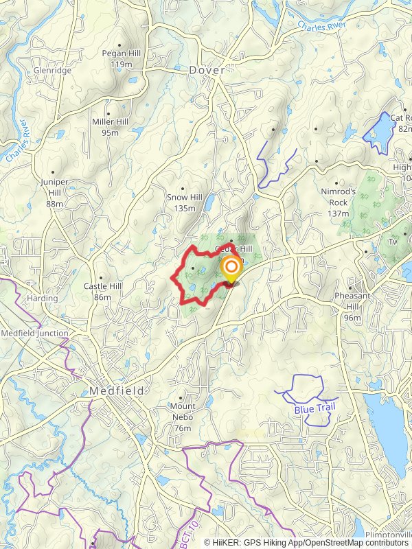 Rocky Woods Reservation Loop Trail