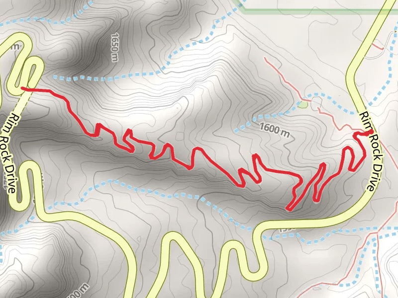 Serpent's Trail Out and Back