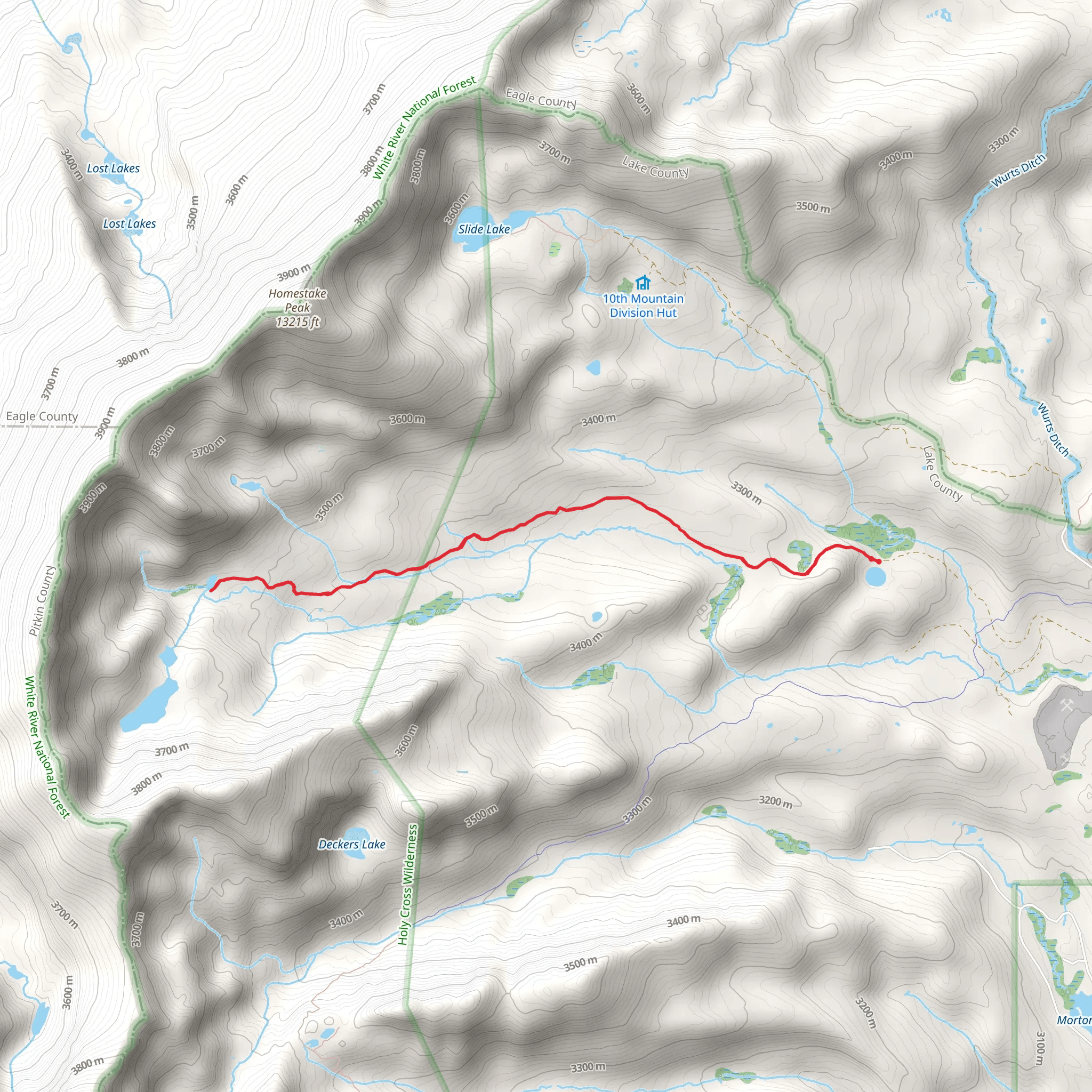 West Tennessee Lakes Trail mobile static map