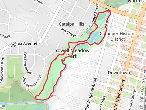Yowell Meadow Footpath Loop