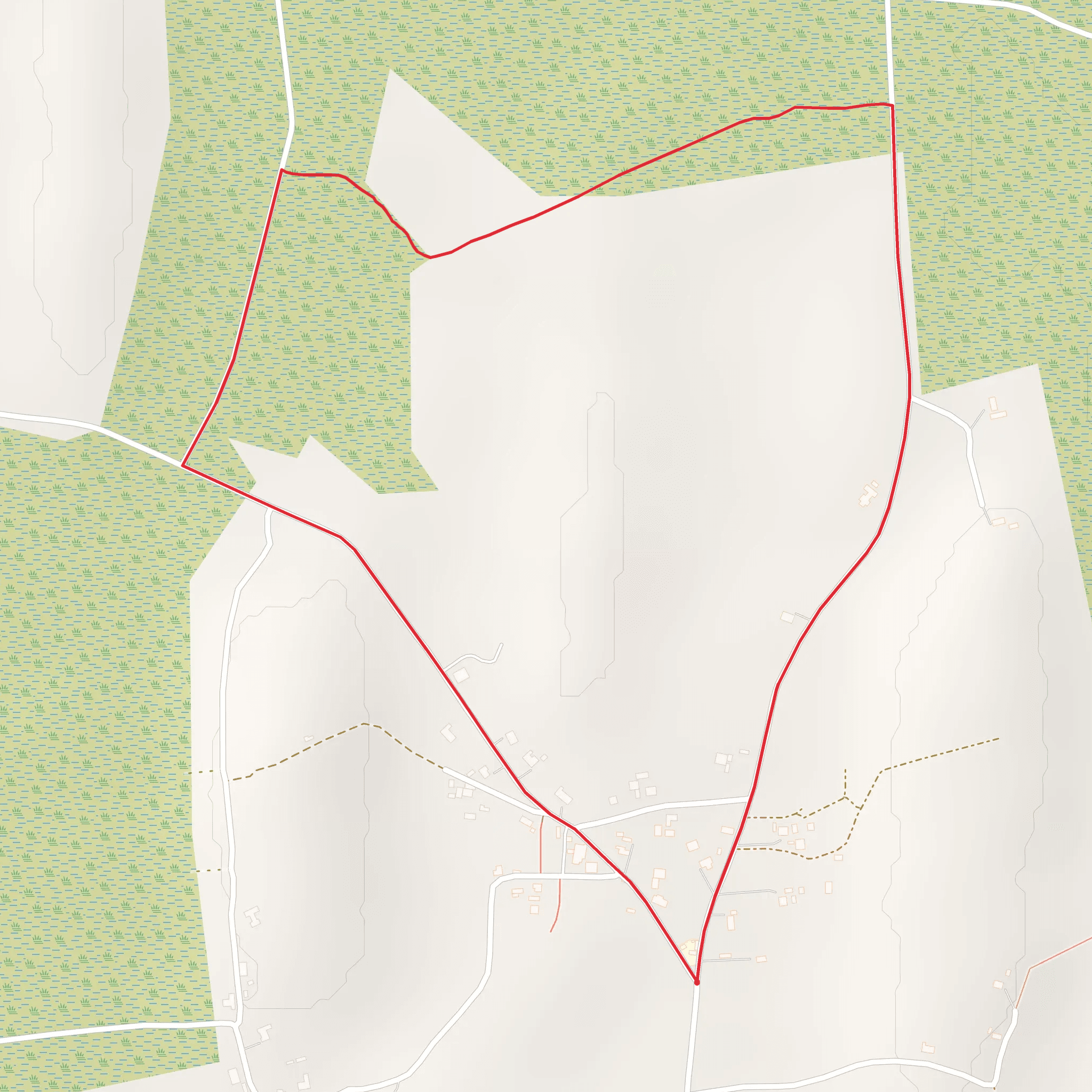 Clogher - Newtown Forest Trail mobile static map