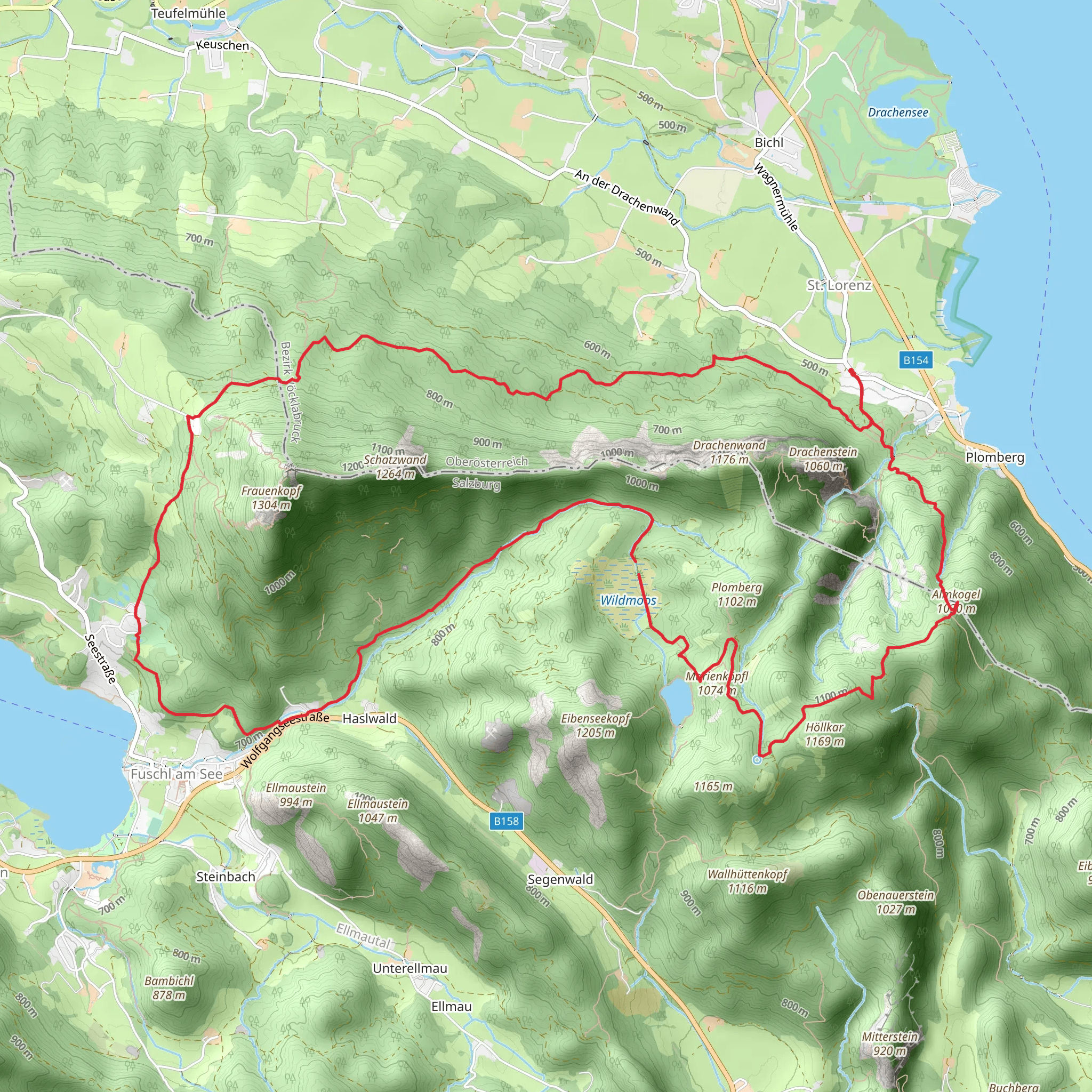 Dragon's Walk mobile static map