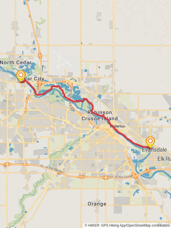 Cedar Valley Lakes Trail