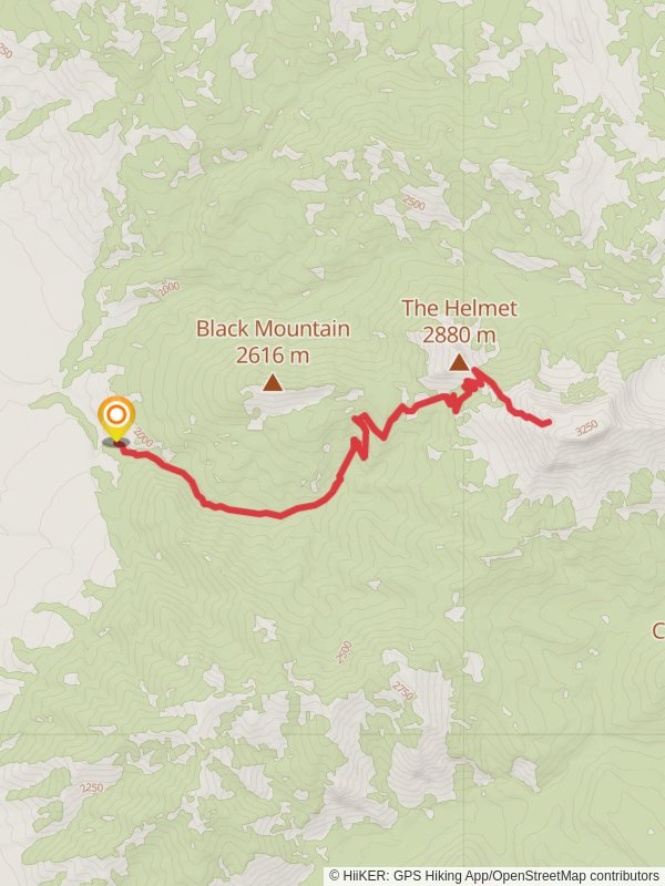 Sphinx Mountain Trail