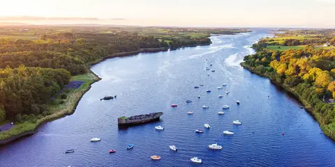 An image depicting the trail Rooska Loop and its surrounding area.