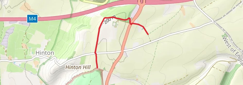 Cotswold Way 7-Day Moderate Tour (Hillwalk Tours) alt 3 Map