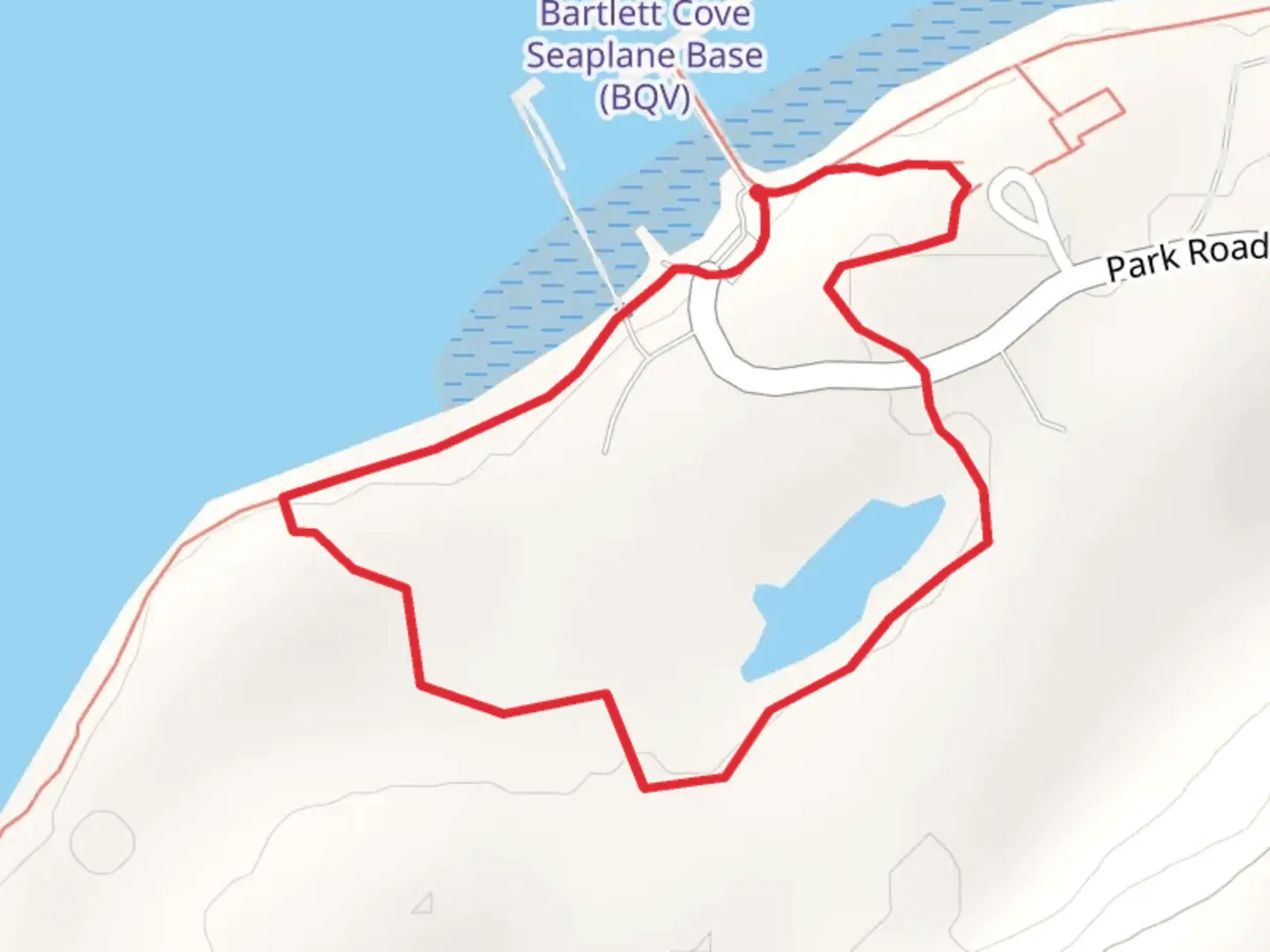 An image depicting the trail Point Gustavus - Forest Loop and its surrounding area.