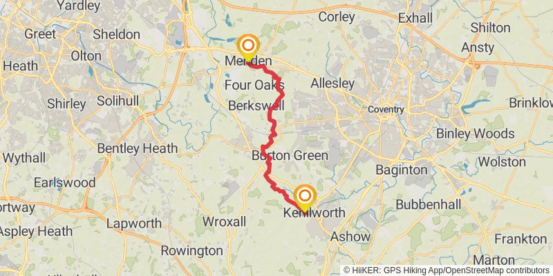 Millennium Way in Warwick stage 5 Map