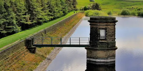 An image depicting the trail Penistone to Shepley Linear and its surrounding area.
