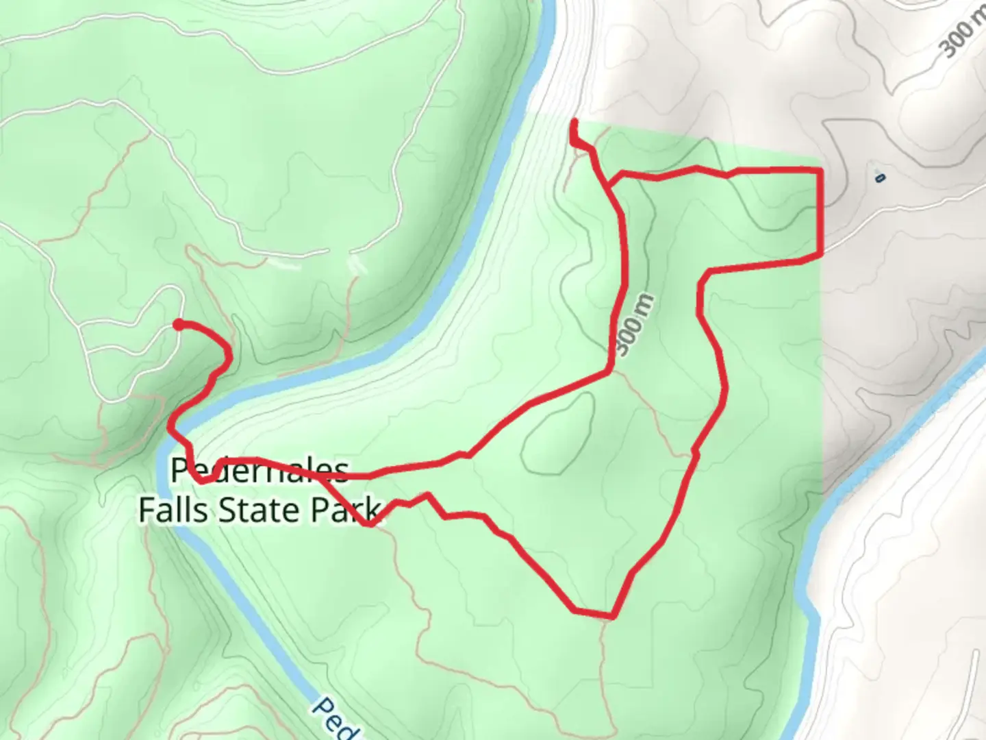 An image depicting the trail Five and Half Mile Loop and its surrounding area.
