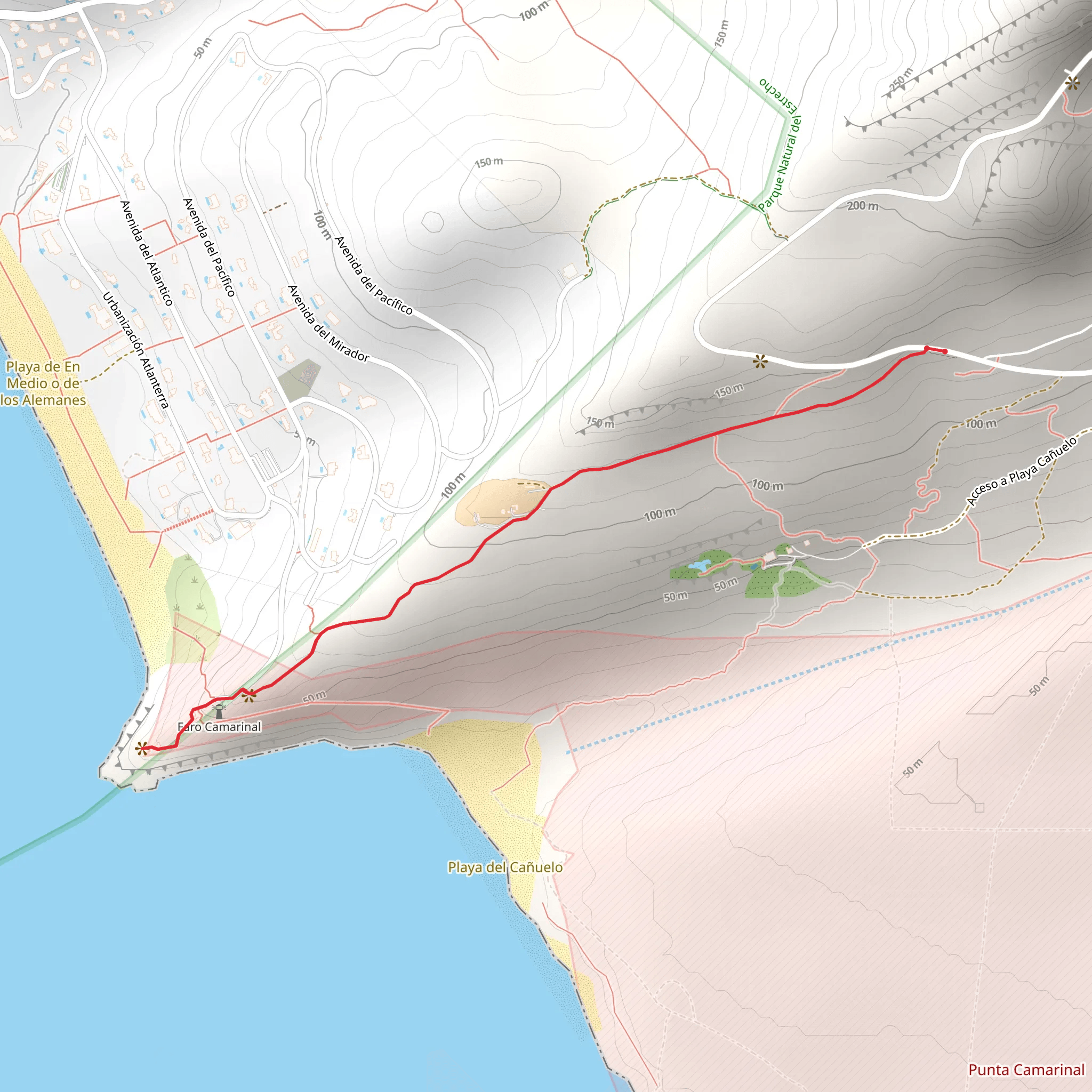 Camarinal Lighthouse SL A 119 mobile static map