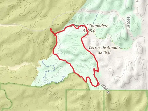 Quebradas Single Track and Arroyo de los Pinos Loop